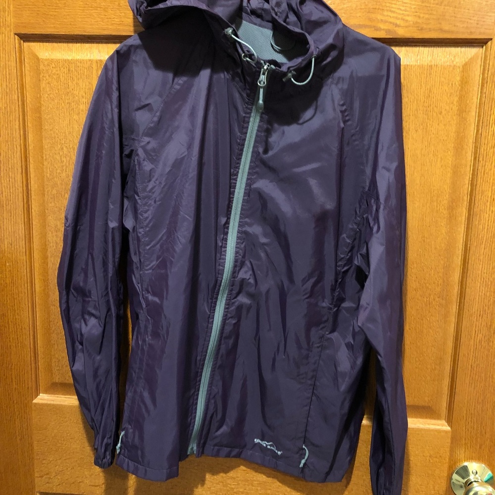 Eddie Bauer travel rain jacket